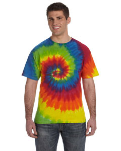CD100 Tie-Dye 5.4 oz., 100% Cotton Tie-Dyed T-Shirt