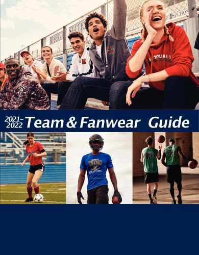 Team & Fanwear Apparel catalog